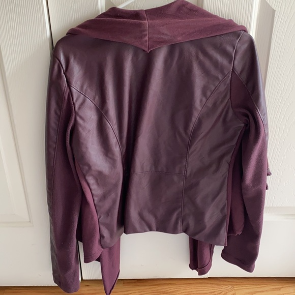 [Closet Clear Out] Blank NYC Private Practice Faux Leather Moto Jacket - Picture 5 of 7